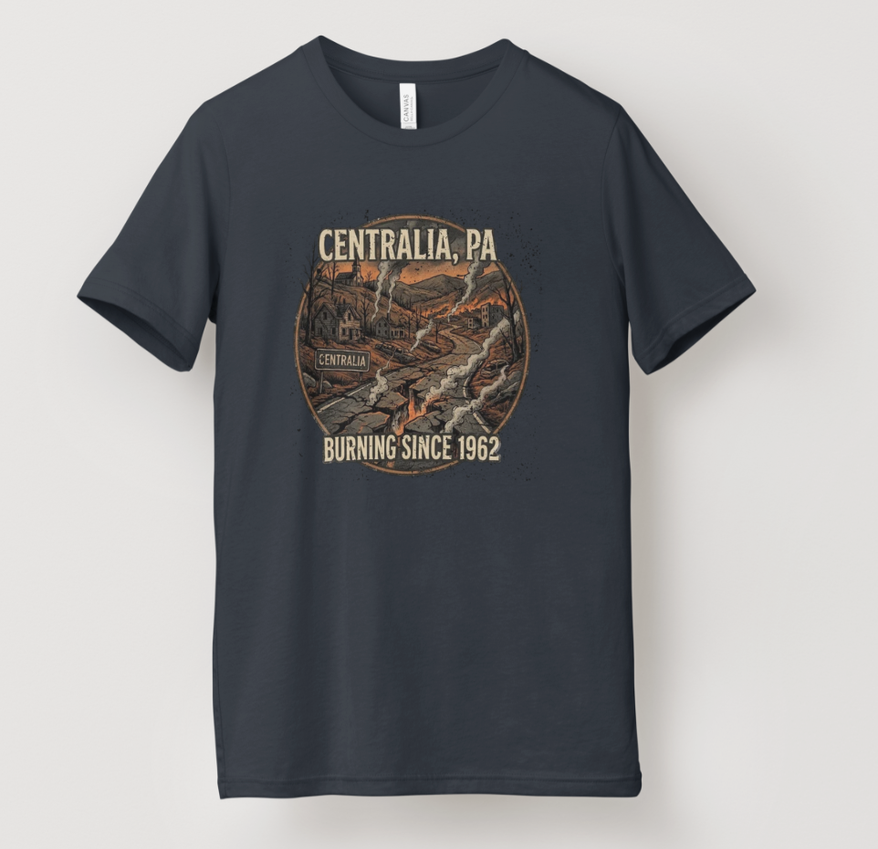 Centralia PA shirt - burning since 1962